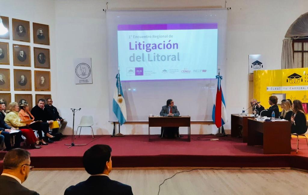 Realizaron en UCU el 1° Encuentro Regional de Litigación Penal del Litoral