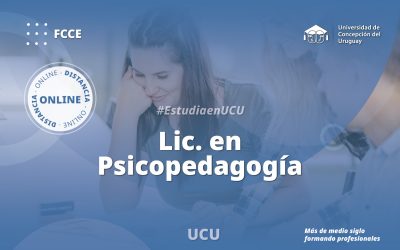 Estudia en UCU  la Licenciatura en Psicopedagogía
