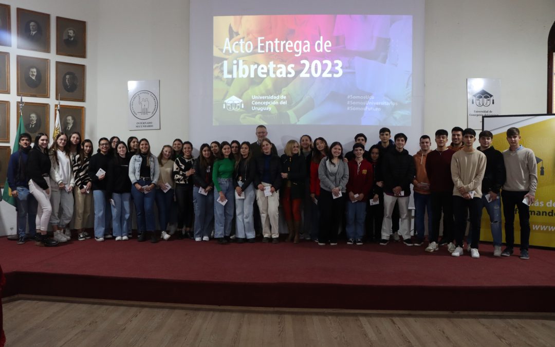 UCU realizo el acto de entrega de libretas