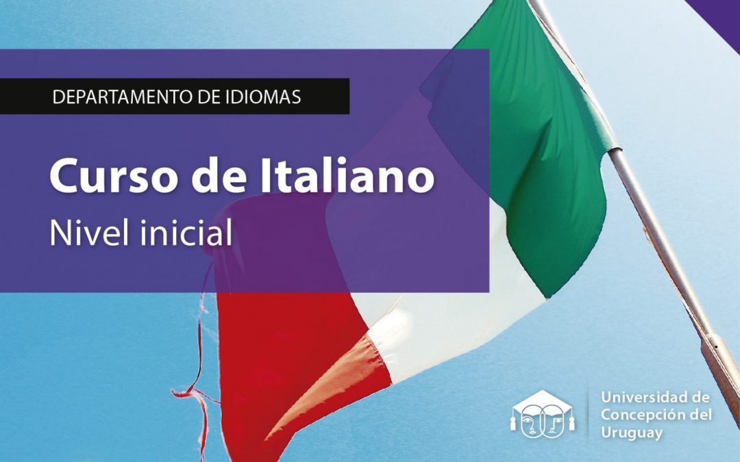 CURSO DE ITALIANO NIVEL INICIAL