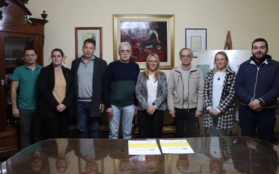 Visita del Dr. Jorge Renna, representante de la Asociación Civil Cooperación y Cultura Fundación Profesor Luis Ravera