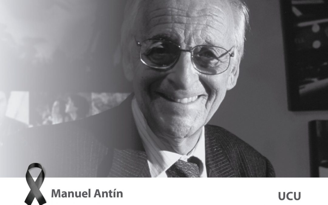 Mensaje despedida y agradecimiento a Manuel Antín