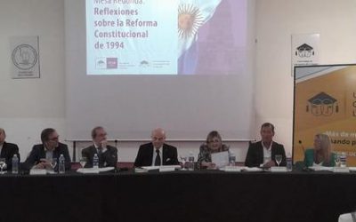 Abordaron la reforma constitucional de 1994 en UCU