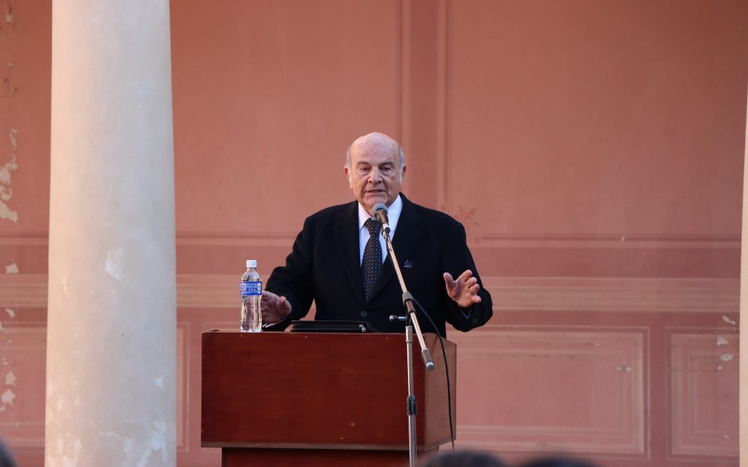 Sauret reflexionó sobre la presidencia de Urquiza