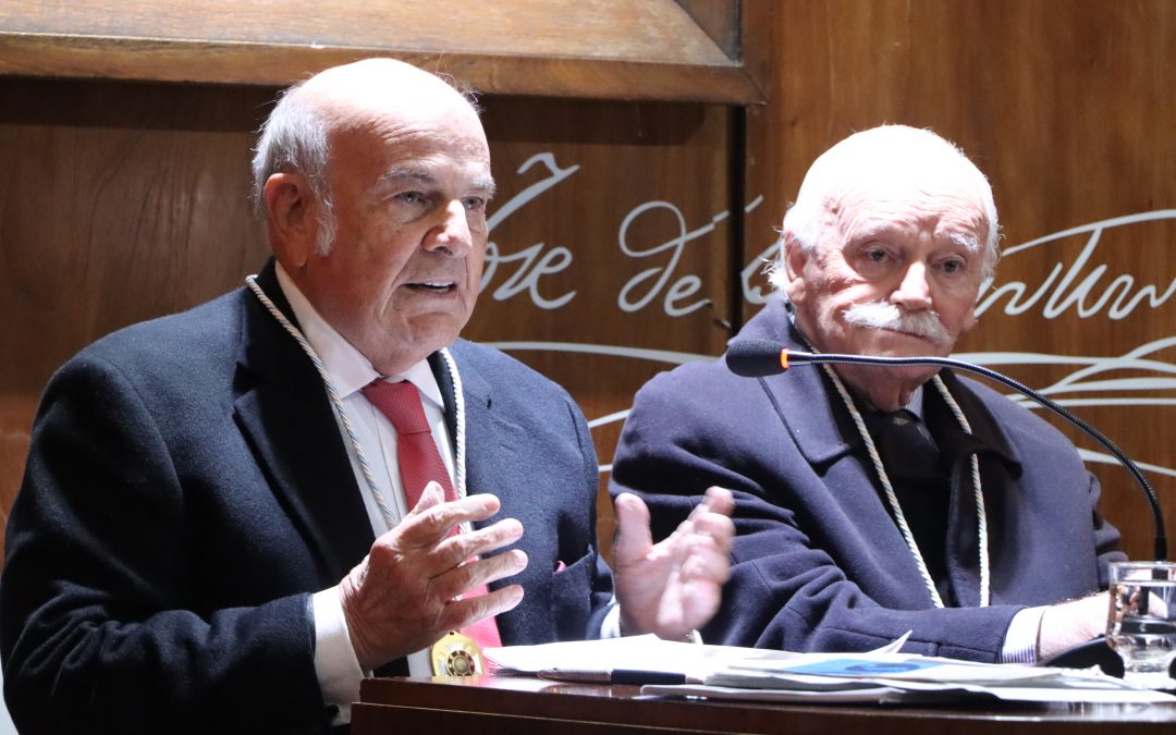 El Dr. Héctor César Sauret fue incorporado como miembro de número de la Academia Sanmartiniana