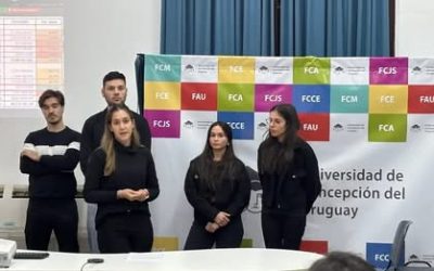 Clase espejo internacional sobre sistema tributario: UCU y UNIBE comparten experiencias