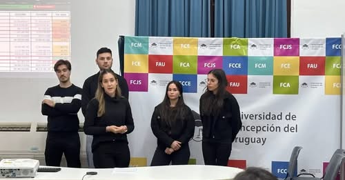 Clase espejo internacional sobre sistema tributario: UCU y UNIBE comparten experiencias