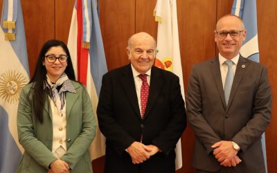 Visita institucional del Rector de la UCU al Superior Tribunal de Justicia de Entre Ríos